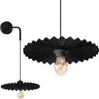 WANDLAMPE APP1355-1W BLACK 30 CM