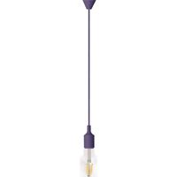 Kit pendente Onlex in silicone e27 viola