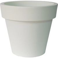 IKON - VASO IN RESINA-BIANCO / 50 cm