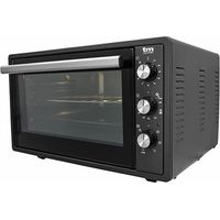 TM Electron TMPHO037 Backofen de Konvektion de Tischplatte, 6 Funktionen, Fassungsvermögen de 37 Liter, Timer 90 Minuten, einstellbare Temperatur de 80º bis 250º, 1650W