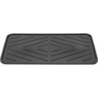 Paillasson TRAY 35x63 noir tissé