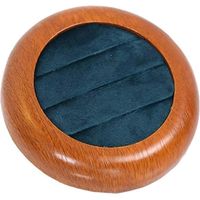 Schmucktablett, Ringablage, Tischtablett, Ohrring-Präsentationstablett für Damen, Ringpräsentation für Fotografie, Live-Übertragung, Shop-round navy blue