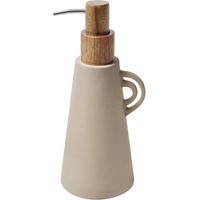 Distributeur de savon ORGANIC Cappuccino Spirella en Grés