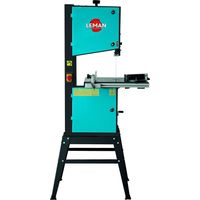 Leman – Scie à ruban 350mm SRU355 – Hauteur de coupe 205mm – 2 vitesses pour bois et métaux – Moteur 900W – Piètement en acier