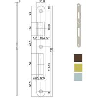 Rencontre Serrures Enfiler Bt 8X85 Cr 590 Agb