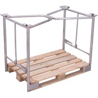 VARIOfit Palettenaufsatz Typ 65K verzinkt 1.200 x 800 mm Nutzhöhe 1.000 mm