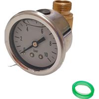 Manometro volpi v20vber220 quadrante chiaro adattatore incluso