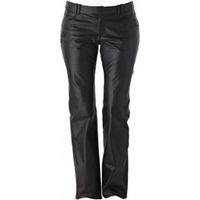 Motorradhose Straße ixon rubis schwarzes Leder Größe 38 für
