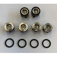 KYDRA K60030150 SET 6 VALVOLE ASP/MAN CON O-RING X KPC AF AC