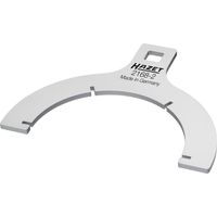 Hazet Kraftstofffilter-Lösewerkzeug, Vierkant hohl 12,5 mm (1/2), Rillenprofil, 160 mm