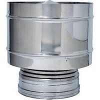 C FUMAIOLO A BOTTE INOX DOP PARETE D 15/20 CM