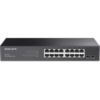 Mercusys MS116GS Netzwerk-Switch Gigabit Ethernet (10/100/1000) Schwarz