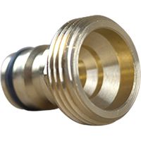 Raccord rapide arrosage mâle - mâle 3/4" (20x27)