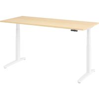 bümö Schreibtisch elektrisch XBHM Rechteck: 180 x 80 cm Ahorn