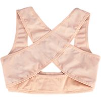 Correcteur de posture dorsal ajustable, ceinture de maintien des épaules couleur chair, soutien-gorge lift push-up correcteur de posture.