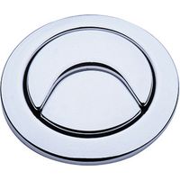 Bouton double poussoir 3/6 L – Mécanisme de chasse WC en chrome – Pour installation facile et durable – Référence Siamp 34364607 – Sider