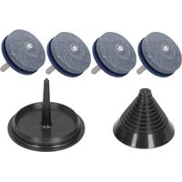 Affûteur de Lame de Tondeuse Électrique avec Équilibreur et Adaptateur pour Perceuse