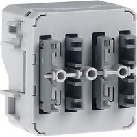 Berker W.1 Gruppentaster blanco interruptor multifuncional