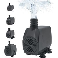 35W Submersible Water Pump, 2500L/H Ultra Silent Water Pump Submersible Pond Pump for Ponds, Garden Fountain Aquarium, Aquarium Garden Fountain with 3 Nozzles 19/22/25mm