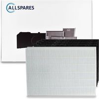Juego de filtros AllSpares para purificadores de aire compatibles con Winix P150 / Filtro C (330 x 280 x 25 mm)