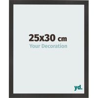 yd. - Cadre photo 25x30 - Noir Mat - MDF - Bologna