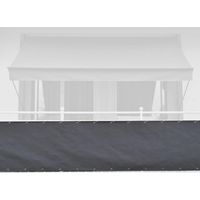 Angerer Paravista per Balcone Design Style Antracite, 75 cm, Lunghezza: 8 Metro