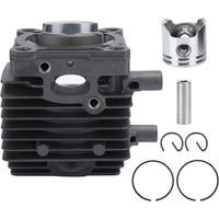 Kit de pistón-cilindro de repuesto para desbrozadoras STIHL FS75, FS80, FS85, HS75 – 34 mm de diámetro