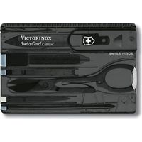 Victorinox SwissCard Translucent Onyx Compact Multi-Tool Card (Blister Pack)