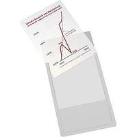 EICHNER Busta trasparente magnetica in PVC rigido conf da 10
