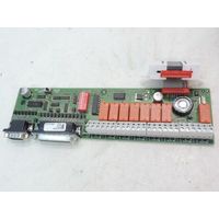 Carte option pour centrale d'alarme incendie type 1 ECS pour 8 relais boucle (RCT) sortie PC ou Modem et imprimante URA 319101