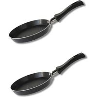 Padelle mini elo juwel de luxe 2 pezzi ceramica 14 cm