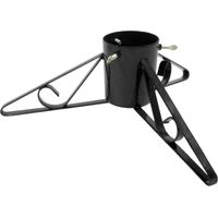 Sussex Scrolled Christmas Tree Stand - 4.5 - Black