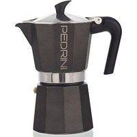 Pedrini Coffee Maker Paint Aluminum 6 Cups dark grey (9114-8) (91148)
