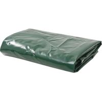 Lona multiusos y duradera 650 g/m² 5 x 6 m verde 020002189