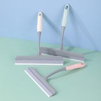 3pcs Silicone Household Water Squeegee, Streak-free Silicone Shower Squeegee Bathroom Window Squeegee Window And Tile Squeegee For Mirror/window/t