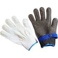 Gants anti-coupures niveau 9, gants de boucher anti-coupures, gants anti-coupures en acier inoxydable, protection quotidienne contre les coupures