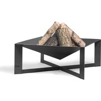 Cuba Fire Bowl - Steel - L70 x W70 cm - Black