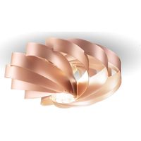 Plafoniera Moderna Flat Polilux ® Rame 1 Luce E27 D50Cm