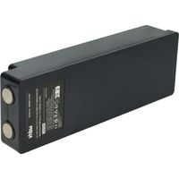 vhbw Batería compatible con Palfinger EEA2512 960, 790, 590, RC400 mando a distancia industrial (2000 mAh, 7,2 V, NiMH) - negro