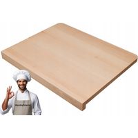 Großes XXL-Schneidebrett aus dickem Massivholz + GRATIS