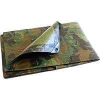 Lona para Pintura 3,6x5 m - TECPLAST - CM150PE - Camuflaje - Calidad Profesional - Lona para cubrir Suelos y Muebles