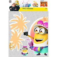 Stickers geant Vacances Les Minions