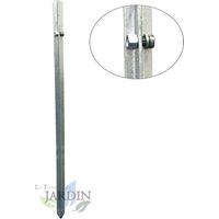 Tableau Compteur Mesureur Fixation Cable-Fiche Electrique Piquet de Terre en Acier Cuivre 1 mètre