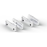 Fein coppia di ganasce di protezione set (P) prisma e (B) grezzo 110 mm alluminio (Fein VersaMAG)