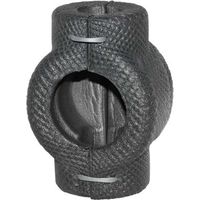 ISOWA Isolierung für AP Wasserzähler 1/2" (Qn 1,5) geschäumtes PE, grau 26275