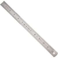Stanley 64R 2 Sided Rustless Rule 300mm 12in STA035401 0-35-401 Metric Imperial