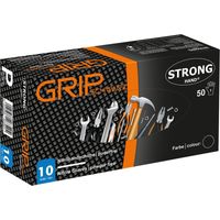 Gripable Glove Grip.nitrile.non in polvere. nero. 9. parti di box-50