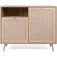 Chest Bali 01A Sonoma Oak and Cane Print Finori