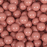 KiddyMoon Plastikbälle 7 cm Lachs 300er Spielzeugball-Set