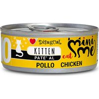Disugual Cat Mini-Me Kitten 10 al Pollo - Lattina 85 Gr - Cibo Umido Gatti